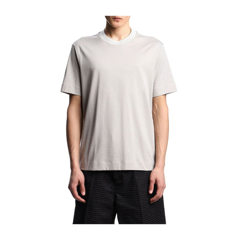 Emporio Armani T-shirt T-shirt Uomo collo in maglia rigato S P25 - EMPORIO ARMANIEM000853AF12926 - U8033 - S - Francavilla Moda